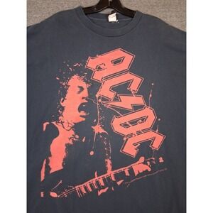 ACDC Adult Shirt 2XL Black 05 Leidseplein Graphic Tee Rockware Classic Rock